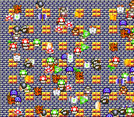 Console 2 Sprites above background